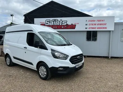 Used Ford Transit Custom 105 HP (77 kW) 2020 White Van