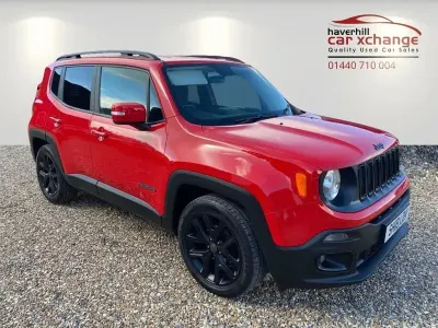 Begagnad Jeep Renegade Night Eagle 120 HK (88 kW) 2018 Röd SUV