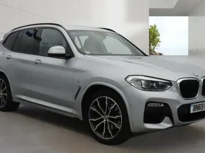 Used BMW X3 M Sport 184 HP (135 kW) 2019 Silver SUV