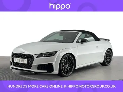 Begagnad Audi TT Roadster Black Edition 245 HK (180 kW) 2019 Vit Cab