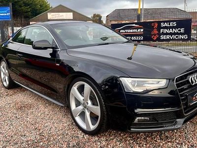 Black Used 2015 Audi A5 S-Line Coupe | £9,250 (A bit pricey)
