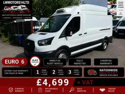 Used Ford Transit 130 HP (95 kW) 2022 White Van
