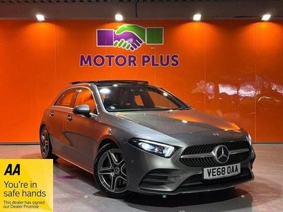 Used Mercedes A250 AMG line 224 HP (164 kW) 2018 Grey Hatchback