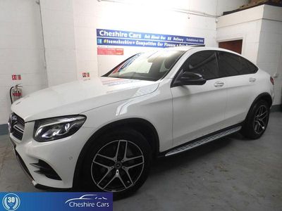 White Used 2017 Mercedes GLC250 AMG line Coupe | £23,000 (Fair price)
