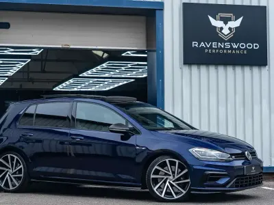 Used VW Golf VII R 300 HP (220 kW) 2019 Blue Hatchback