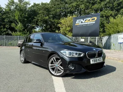 Used BMW 120 M Sport 187 HP (137 kW) 2018 Black Hatchback