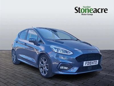 Used Ford Fiesta ST-Line 125 HP (91 kW) 2019 Blue Hatchback