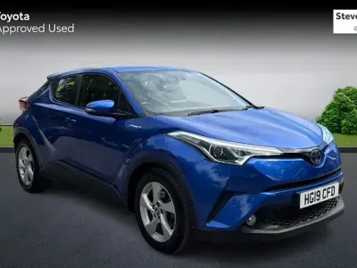 Used Toyota C-HR 122 HP (89 kW) 2019 Blue SUV