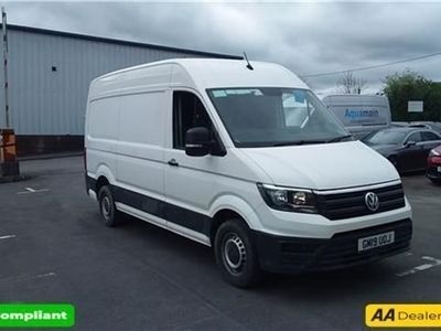 used VW Crafter 2.0 CR35 TDI M H/R P/V STARTLINE 138 BHP IN WHITE WITH 23,796 MILES AND A FULL SERVICE HISTORY, 1 OW