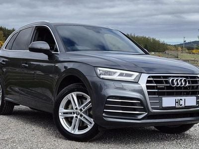 Begagnad Audi Q5 S-Line 190 HK (139 kW) 2018 Grå SUV