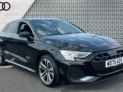 Used Audi A3 S-Line 150 HP (110 kW) 2026 Black