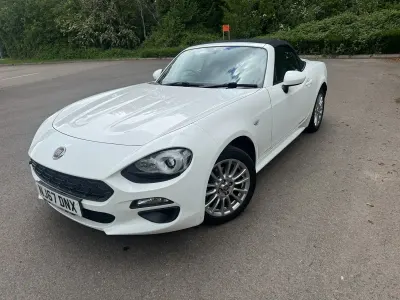 Used Fiat 124 Spider Classica 140 HP (102 kW) 2017 White Cabriolet