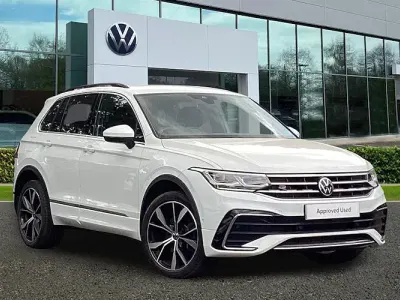 Used VW Tiguan R-line 245 HP (180 kW) 2023 White SUV
