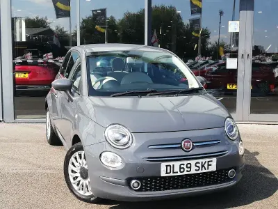 Used Fiat 500 Lounge 69 HP (50 kW) 2019 Grey Hatchback