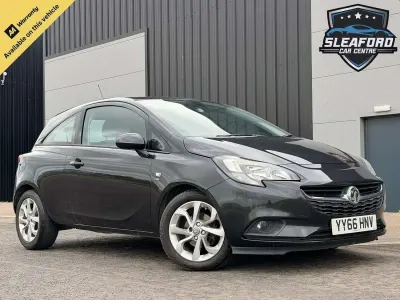 Used Vauxhall Corsa 75 HP (55 kW) 2016 Black Hatchback