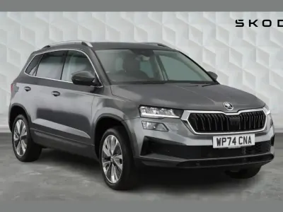 Used Skoda Karoq SE L 150 HP (110 kW) 2025 Graphite grey metallic SUV
