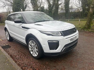 Used Land Rover Range Rover evoque HSE Dynamic 2015 White Estate