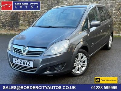 Used Vauxhall Zafira Design Edition 125 HP (91 kW) 2012 Grey MPV