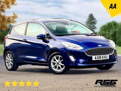 Blue Used 2018 Ford Fiesta Zetec Hatchback | £5,000 (Fair price)