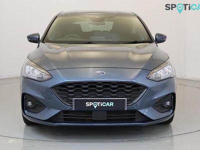Used Ford Focus ST-Line 123 HP (90 kW) 2019 Blue Hatchback