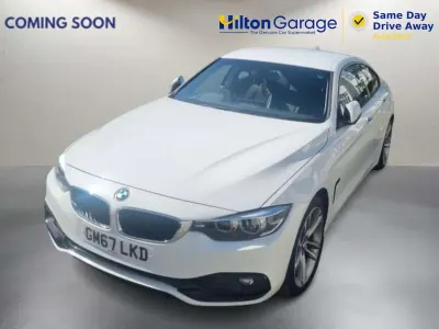 Begagnad BMW 420 Sport Line 2017 Vit Sportkupé