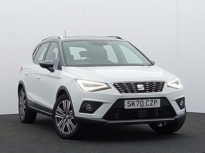 Used Seat Arona XCELLENCE 115 HP (84 kW) 2020 White SUV