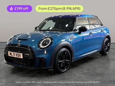 Blue Used 2021 Mini Cooper S Hatch Hatchback | £18,839 (Fair price)