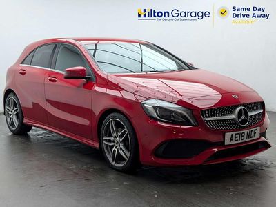 Used Mercedes A180 AMG Line Premium 2018 Red Hatchback
