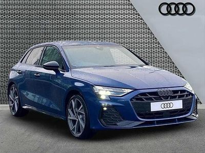 Used Audi A3 Black Edition 147 HP (108 kW) 2025 Blue Hatchback