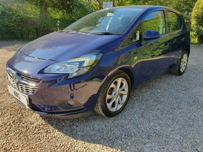 Begagnad Vauxhall Corsa S 90 HK (66 kW) 2017 Blå Halvkombi