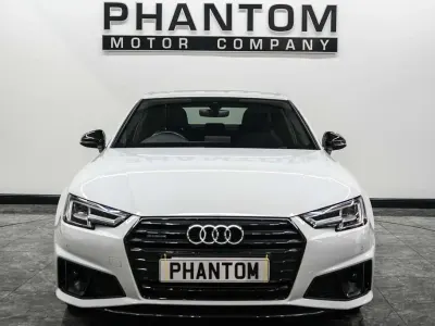 Used Audi A4 Black Edition 245 HP (180 kW) 2019 White Sedan