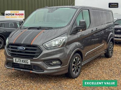 Used Ford Transit Custom Sport 185 HP (136 kW) 2021 Grey Van