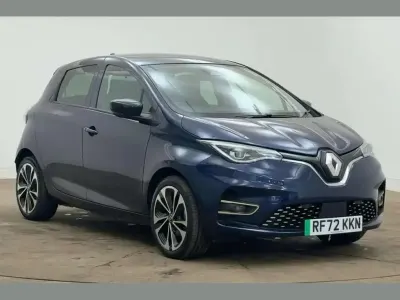 Used Renault Zoe Iconic 100 kW (136 HP) 2022 Metallic blue  Hatchback