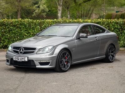 Used Mercedes C63 AMG AMG Edition 1 487 HP (358 kW) 2011 Silver Coupe
