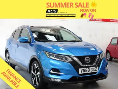 Used Nissan Qashqai Tekna 115 HP (84 kW) 2018 Blue SUV