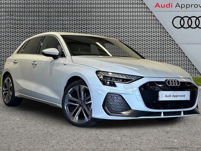 Used Audi A3 S-Line 147 HP (108 kW) 2022 White Sedan