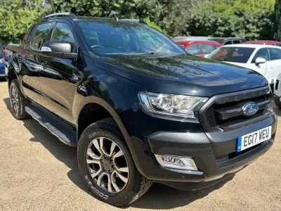 Used Ford Ranger Wildtrack 200 HP (147 kW) 2017 Black Pickup