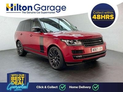 Used Land Rover Range Rover Autobiography 258 HP (189 kW) 2017 Red SUV