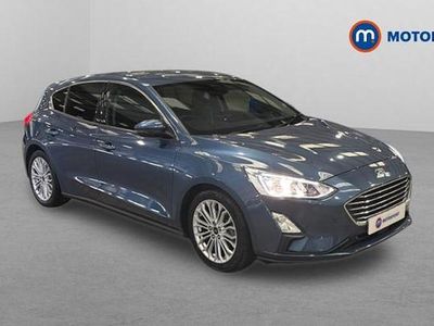 Used Ford Focus Titanium X 125 HP (91 kW) 2019 Blue Hatchback
