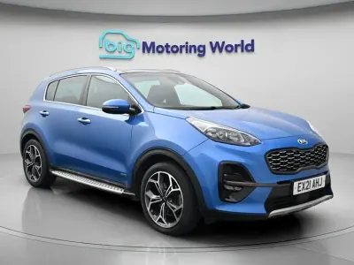 Gebraucht Kia Sportage GT-Line S 174 PS (127 kW) 2021 Blau SUV