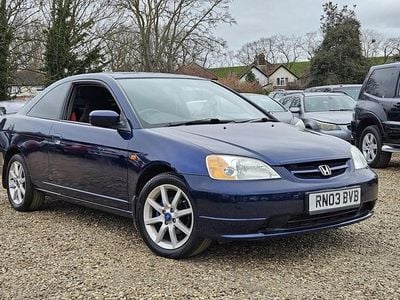 Used Honda Civic 125 HP (91 kW) 2003 Blue Coupe