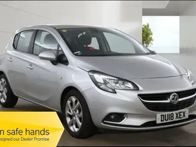 Used Vauxhall Corsa SRi 88 HP (64 kW) 2018 Silver Hatchback