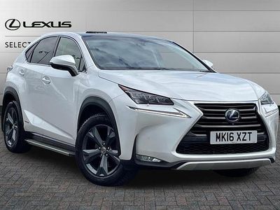 Used Lexus NX300h 195 HP (143 kW) 2016 Sonic white SUV