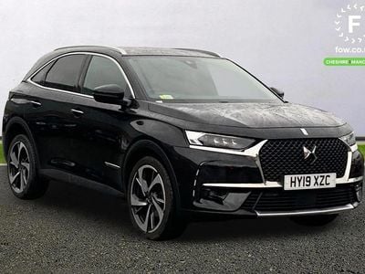 Black Used 2019 DS Automobiles DS7 Crossback Ultra Prestige SUV | £16,399 (Fair price)