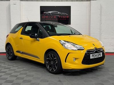 Używany Citroën DS3 82 KM (60 kW) 2014 Żółty Hatchback