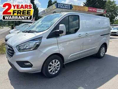 Used Ford Transit Custom Limited 130 HP (95 kW) 2018 Silver Van
