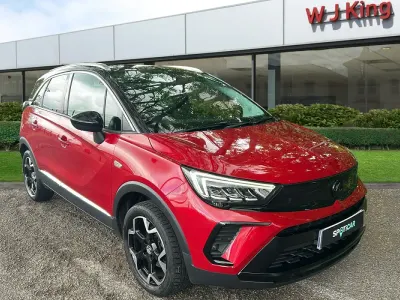 Used Vauxhall Crossland Ultimate 130 HP (95 kW) 2023 Red SUV