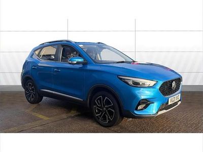 Used MG ZS Exclusive 109 HP (80 kW) 2021 Blue SUV