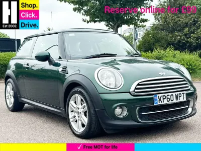 Used Mini Cooper D Hatch 112 HP (82 kW) 2010 Green Hatchback