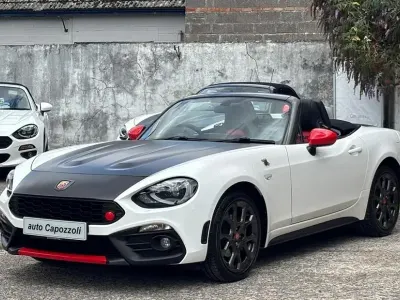 Used Abarth 124 Spider 170 HP (125 kW) 2017 White Cabriolet